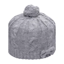 Шапка H&M 5411001 55 серая: Пол Девочка