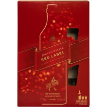 Віскі Johnnie Walker «Red label» 0.7 л, with box + 2 склянки: Об'єм, л 0.7