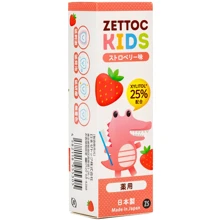 Zettoc Nippon Зубная паста детская со вкусом клубники 60 g: Назначение Очищение, Для молочных зубов