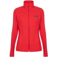 Толстовка Columbia W Basin Trail III Full Zip 1938041-658 46 красная на молнии: Сезон Демисезон