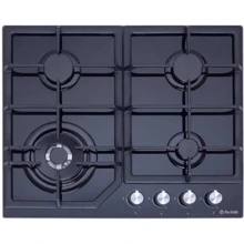 Варочная поверхность газовая Perfelli HGG 61624 BL: Расположение панели Фронтальное