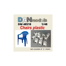 Набор DAN models Пластиковые стулья 8 шт. (DAN48518): Производитель DAN models