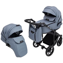 Коляска 2 в 1 Adamex Porto Light Tip TK-60/С темно-сірий (680776): Тип коляски Универсальная коляска (2-в-1)
