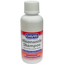 Шампунь с 2% нитратом миконазола Davis Miconazole Shampoo для собак и котов с заболеваниями кожи 50 мл: Тип средства Шампуни