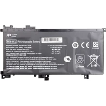 Батарея для ноутбука Акумулятор PowerPlant для ноутбуків HP Omen 15 AX000 (HSTNN-UB7A, TE03) 11.55V 3500mAh (NB461455): Сумісність HP Omen 15 AX000 (HSTNN-UB7A, TE03)