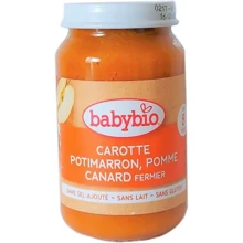 Пюре BabyBio органическое с овощей и утки 200 г (3288131500645): Вид Овоще-мясное