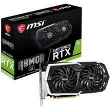 Видеокарта MSI Geforce RTX 2060 SUPER ARMOR OC 8GB: Объем памяти, Гб 8
