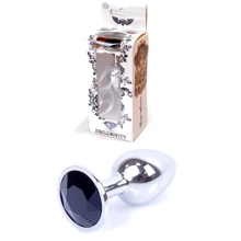 Анальная пробка Boss Series - Jewellery Silver PLUG Black S (BS6400013): Для кого Унисекс