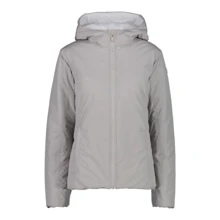 Куртка CMP Woman Reverse Jacket Fix Hood 30K3606-A219 48 (40) серая демисезон с капюшоном: Сезон Демисезон