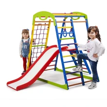Детский спортивный комплекс для дома SportBaby SportWood Plus 2: Производитель SportBaby