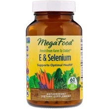 MegaFood E And Selenium Витамин E и Селен 60 таблеток: Тип Витамин E