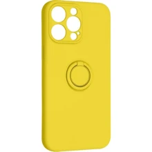 Чехол для iPhone ArmorStandart Icon Ring Yellow for iPhone 14 Pro Max (ARM68722): Цвет желтый