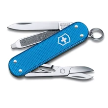Мультитул Victorinox Classic SD 58мм/5функций/рифленый голубой (0.6221.L20): Тип Карманный