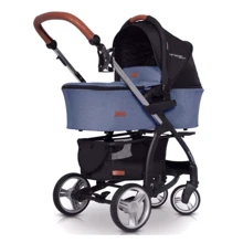 Универсальная коляска 2 в 1 Easy-Go Virage Ecco denim джинсовый (9023-VEC-05): Тип коляски Универсальная коляска (2-в-1)