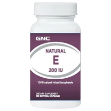 GNC Intel Natural Vit E 200IU 100 caps: Пол Унисекс