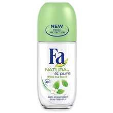 Fa Deodorant Natural & Pure 50 ml Антиперспирант-ролик Белый чай: Назначение От запаха