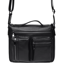 Чоловіча сумка месенджер Ricco Grande чорна (K16362-black): Стать Чоловік