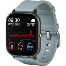 Смарт-часы Globex Smart Watch Me Gray: Дисплей 1.4" IPS (240x240)