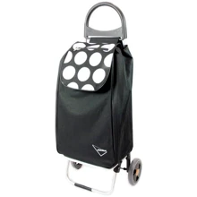 Сумка-тележка Aurora Rio 50 Black/White Pois (926850): Цвет черный