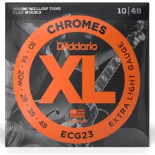 Струна для гитар Струны D'addario ECG23 XL Chromes Extra Light (10-48): Тип Комплект струн