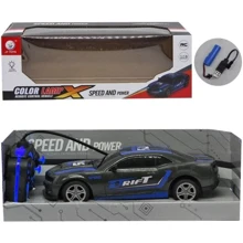 Машина на радиоуправлении JT TOYS Chevrolet Camaro сине-голубая (JT628): Класс Гоночный
