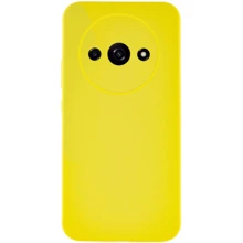 Чехол для телефонов Lakshmi Premium Case Silicone Cover Full Camera Yellow for Xiaomi Redmi A3: Совместимость Xiaomi Redmi A3