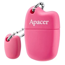 USB-флешка Apacer AH118 64GB USB 2.0 Pink (AP64GAH118P-1): Стандарт USB USB 2.0