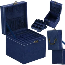 Скринька для прикрас (футляр для біжутерії) Springos 12x12x12 см HA1089: undefined undefined