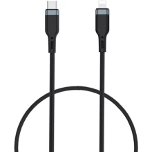 Кабель WIWU Cable USB-C to Lightning Platinum Charger 1.2m Black (PT04): Тип USB-C - Lightning