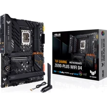 ASUS TUF GAMING Z690-PLUS WIFI D4: Оперативная память 4xDDR5, до 128 ГБ