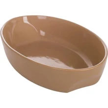 Pyrex Curves 33x21см, кофейный (CU33OR9): Крышка Нет