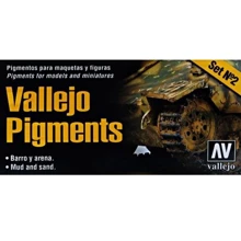 Набір Vallejo пігментів "Бруд та пісок" №2, 4 шт VLJ73197: Виробник Vallejo