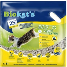 Наповнювач для котячого туалету Biokat's Тофу ECO Light Extra з вугіллям соєвий грудок 5 л (4002064613734): Вид Соєвий