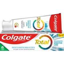 Colgate Total 12 Sensitive Care Зубная паста для чувствительных зубов 75 ml: Назначение Чувствительные зубы, Антибактериальное