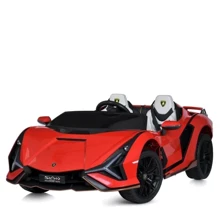 Детский электромобиль Bambi Racer Lamborghini красный (M 5072EBLR-3): Вид автомобиль