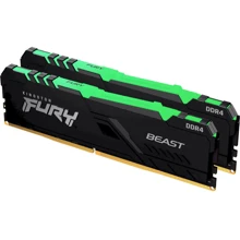 Kingston FURY 16 GB (2x8GB) DDR4 3600 MHz Beast RGB (KF436C17BBAK2/16): Производитель Kingston Fury (ex.HyperX)