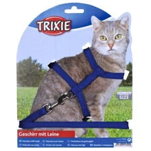 Поводок+шлея Trixie для кошек нейлон 22-42 см/ 10 мм 1.25 м (4011905041858): Производитель Trixie