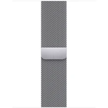Аксесуар для Watch Apple Milanese Loop Band Silver (ML783) для Apple Watch 42/44/45mm UA: Виробник Apple