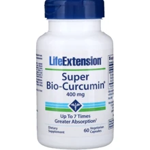 Life Extension Super Bio-Curcumin 400 mg 60 Veggie Caps Куркумин Супер-Био: Тип Куркума (Куркумин)
