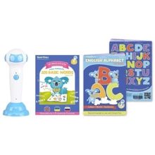Стартовий набір Smart Koala + Smart Koala English (1 сезон) + Книга інтерактивна Англійська абетка: Вік від 2-х років