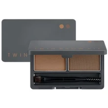 Missha Twin Brow Kit Gray Brown Набір для брів сіро-коричневий (No.1) 4.4 g: Вид Тіні для бров