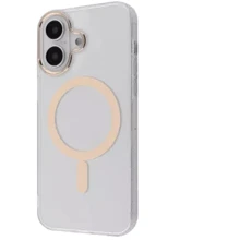Чехол для iPhone Proove Cuprum Case with Magnetic Ring Cream for iPhone 16: Цвет бежевый
