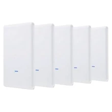 Точка доступу Wi-Fi Ubiquiti UniFi AC Mesh PRO 5-pack (UAP-AC-M-PRO-5): Максимальна швидкість 450/1300