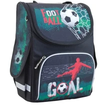 Рюкзак школьный Smart каркасный Smart PG-11 Green football: Возрастная группа от 6 до 10 лет