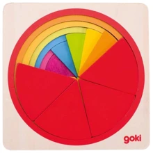 Пазл-вкладиш Goki Коло (57737G): Тип пазл