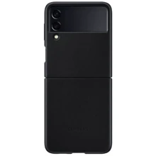 Аксессуар для смартфона Samsung Leather Cover Black (EF-VF711LBEGRU) for Samsung F711 Galaxy Flip 3: Совместимость Samsung F711 Galaxy Flip 3