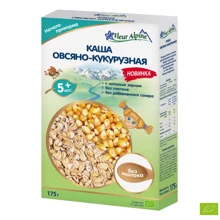 Органическая безмолочная каша Fleur Alpine Овсяно-кукурузная 175 г (1184021): Тип Каши безмолочные