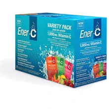 Ener-C Vitamin C 30 pacs Вітамінний напій для підвищення імунітету, асорті: Тип мультивітаміни