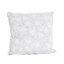 Наволочка Прованс декоративна white Rose з мереживом 40х40 см (003686): Тип декоративная наволочка