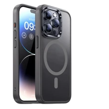 Чехол для iPhone Benks MagClap Mist Protective Natural Titanium for iPhone 15 Pro : Цвет серый